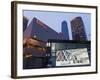 Subway Station Entrance in Front of the World Trade Center Hotel, Guomao District, Beijing, China-Kober Christian-Framed Photographic Print