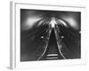 Subway Station Escalator-null-Framed Photographic Print