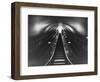 Subway Station Escalator-null-Framed Photographic Print