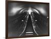 Subway Station Escalator-null-Framed Photographic Print