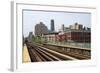 Subway Station in New York City-p.lange-Framed Photographic Print