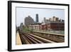 Subway Station in New York City-p.lange-Framed Photographic Print