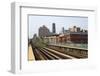 Subway Station in New York City-p.lange-Framed Photographic Print