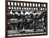 Subway Station, Williamsburg, Brooklyn, New York, United States, Black and White Photography-Philippe Hugonnard-Framed Photographic Print