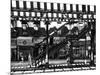 Subway Station, Williamsburg, Brooklyn, New York, United States, Black and White Photography-Philippe Hugonnard-Mounted Photographic Print