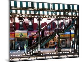 Subway Station, Williamsburg, Brooklyn, New York, United States-Philippe Hugonnard-Mounted Photographic Print