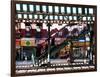 Subway Station, Williamsburg, Brooklyn, New York, United States-Philippe Hugonnard-Framed Photographic Print