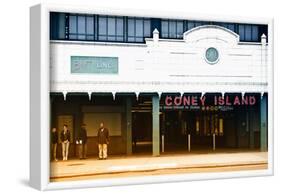 Subway Stations - Coney Island - New York - United States-Philippe Hugonnard-Framed Photographic Print