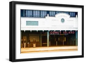 Subway Stations - Coney Island - New York - United States-Philippe Hugonnard-Framed Photographic Print