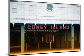 Subway Stations - Coney Island - New York - United States-Philippe Hugonnard-Mounted Photographic Print