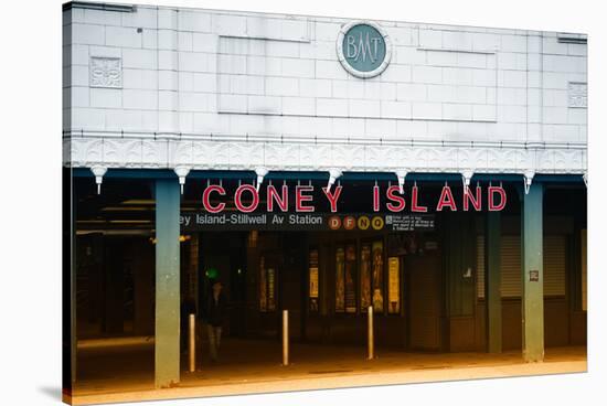Subway Stations - Coney Island - New York - United States-Philippe Hugonnard-Stretched Canvas