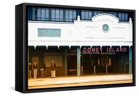Subway Stations - Coney Island - New York - United States-Philippe Hugonnard-Framed Stretched Canvas
