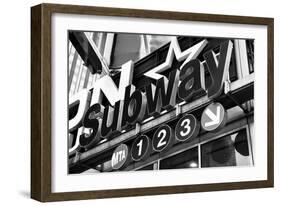 Subway Stations - Manhattan - New York City - United States-Philippe Hugonnard-Framed Photographic Print