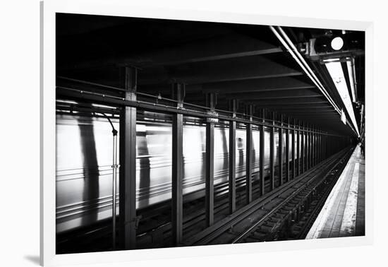 Subway Stations - Manhattan - New York City - United States-Philippe Hugonnard-Framed Photographic Print