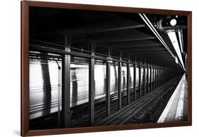 Subway Stations - Manhattan - New York City - United States-Philippe Hugonnard-Framed Photographic Print