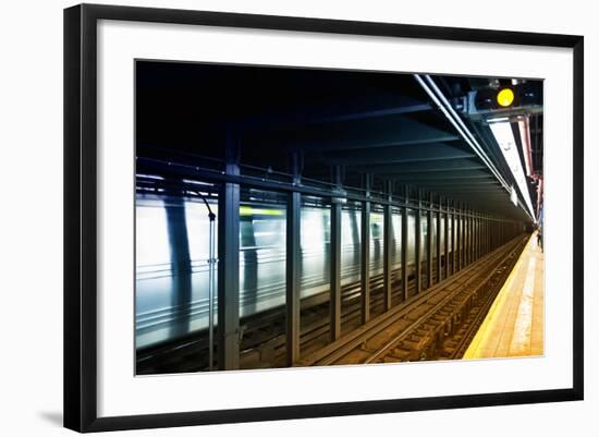 Subway Stations - Manhattan - New York City - United States-Philippe Hugonnard-Framed Photographic Print