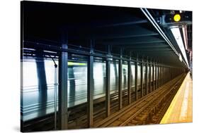 Subway Stations - Manhattan - New York City - United States-Philippe Hugonnard-Stretched Canvas