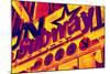 Subway Stations - Pop Art - New York City - United States-Philippe Hugonnard-Mounted Photographic Print