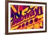 Subway Stations - Pop Art - New York City - United States-Philippe Hugonnard-Framed Photographic Print