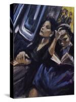 Subway Stories, New York City-Patti Mollica-Stretched Canvas