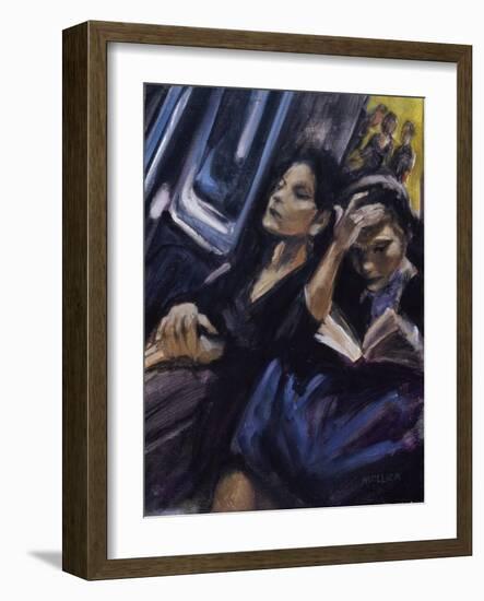 Subway Stories, New York City-Patti Mollica-Framed Giclee Print