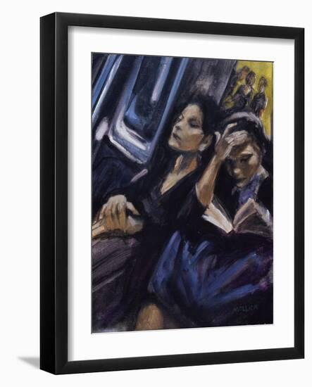 Subway Stories, New York City-Patti Mollica-Framed Giclee Print