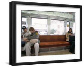 Subway, Tokyo, Japan-Christian Kober-Framed Photographic Print