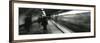 Subway Train Passing through a Subway Station, London, England-null-Framed Photographic Print