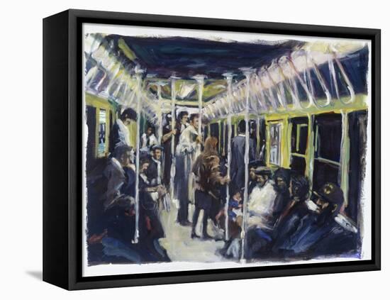 Subway-Patti Mollica-Framed Stretched Canvas