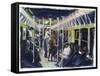 Subway-Patti Mollica-Framed Stretched Canvas