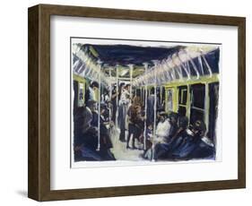 Subway-Patti Mollica-Framed Giclee Print