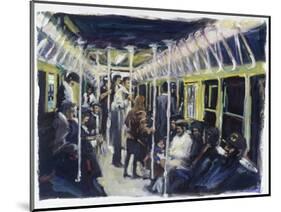 Subway-Patti Mollica-Mounted Giclee Print