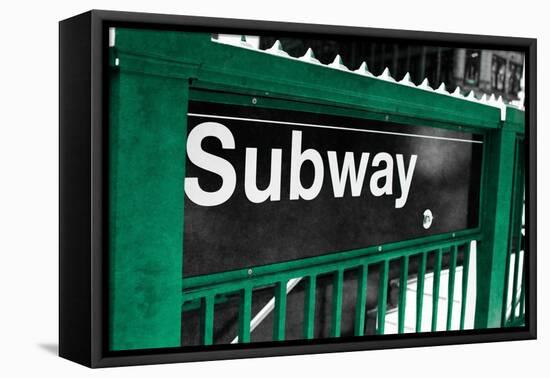 Subway-Susan Bryant-Framed Stretched Canvas