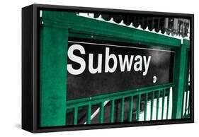 Subway-Susan Bryant-Framed Stretched Canvas