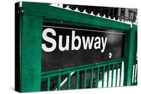 Subway-Susan Bryant-Stretched Canvas