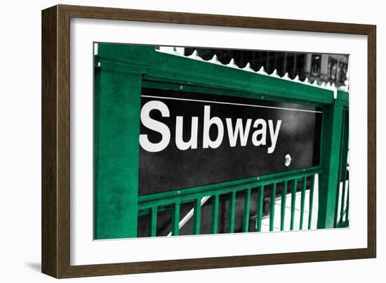 Subway-Susan Bryant-Framed Art Print