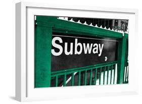 Subway-Susan Bryant-Framed Art Print