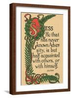 Success, Colton Quote-null-Framed Art Print