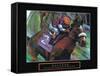 Success - Horse Race Jockey-Bill Hall-Framed Stretched Canvas