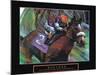 Success - Horse Race Jockey-Bill Hall-Mounted Art Print