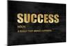 Success in Gold-Jamie MacDowell-Mounted Premium Giclee Print