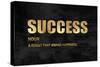 Success in Gold-Jamie MacDowell-Stretched Canvas