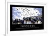 Success: Inspirational Quote and Motivational Poster-null-Framed Photographic Print