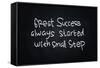 Success Quotes-airdone-Framed Stretched Canvas