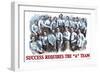 Success Requires the A Team-null-Framed Art Print