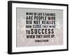 Success - runners-Sports Mania-Framed Art Print