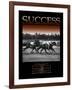 Success-null-Framed Art Print