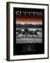 Success-null-Framed Art Print