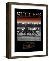 Success-null-Framed Art Print