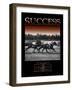 Success-null-Framed Art Print